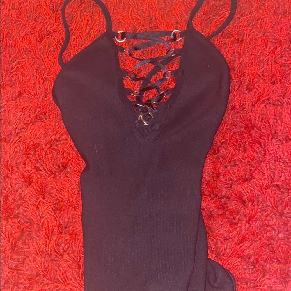 body suit tied up